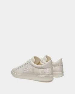 Adrien Brody Travel Collection Sneaker In White Leather