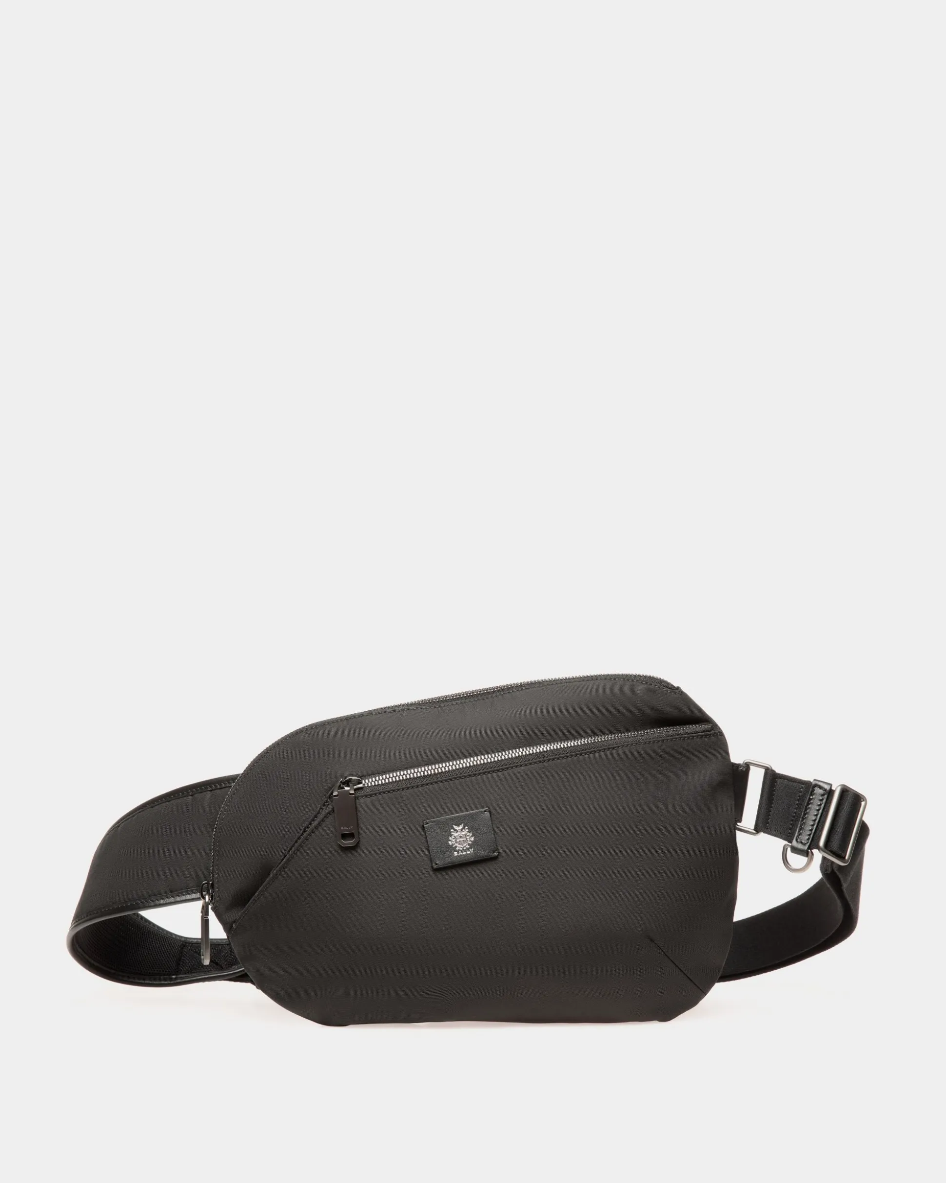 Adrien Brody Travel Collection Crossbody In Black Nylon