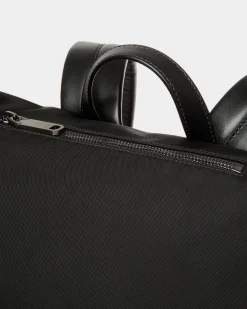 Adrien Brody Travel Collection Backpack In Black Nylon