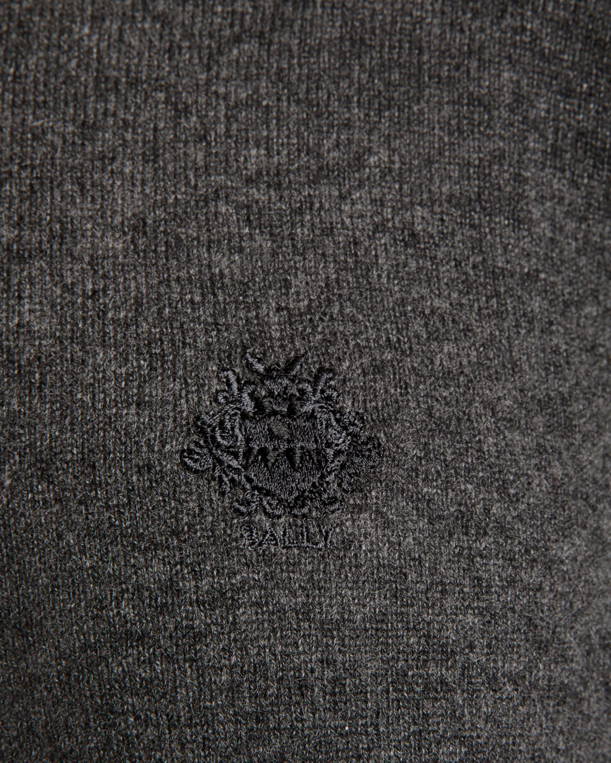 Adrien Brody Travel Collection Turtleneck In Dark Grey Cashmere