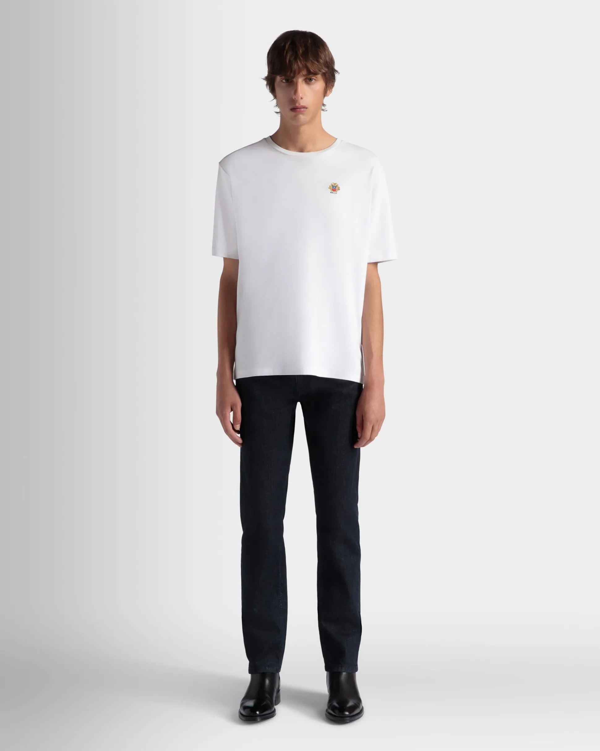 Adrien Brody Travel Collection T-Shirt In White Cotton