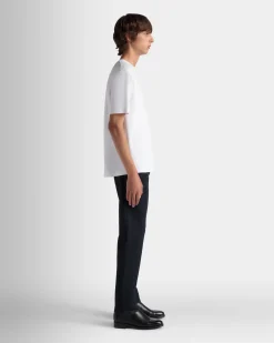 Adrien Brody Travel Collection T-Shirt In White Cotton