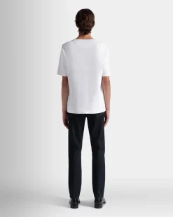 Adrien Brody Travel Collection T-Shirt In White Cotton