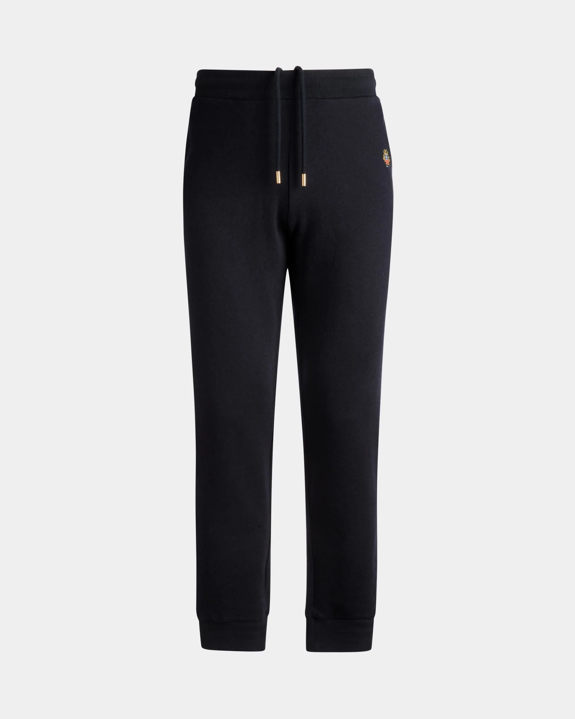 Adrien Brody Travel Collection Sweatpants In Navy Blue Cashmere Blend