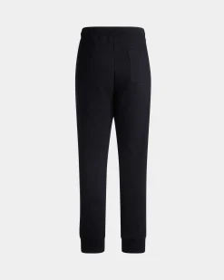 Adrien Brody Travel Collection Sweatpants In Navy Blue Cashmere Blend