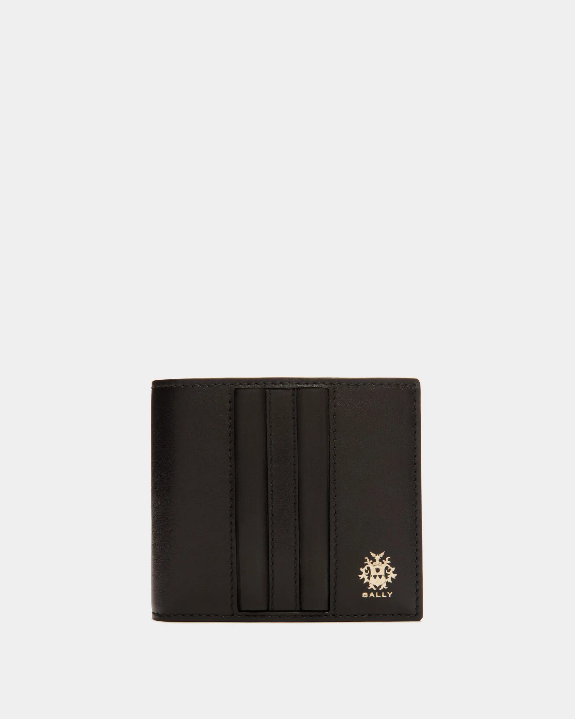 Beckett Bifold in Black Leather