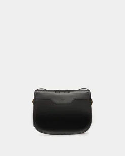 Beckett Crossbody Bag in Black Leather
