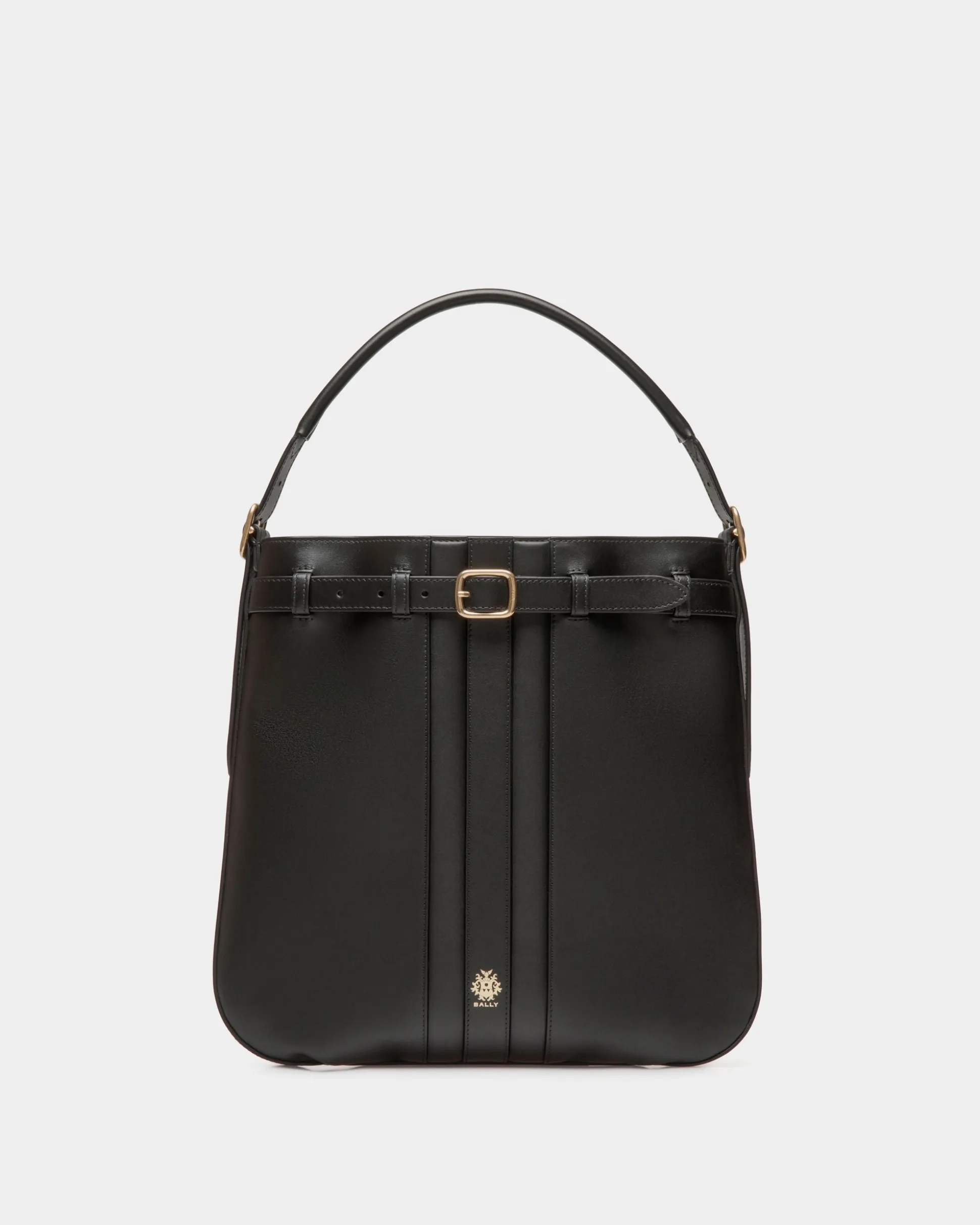 Beckett Crossbody Bag In Black Leather