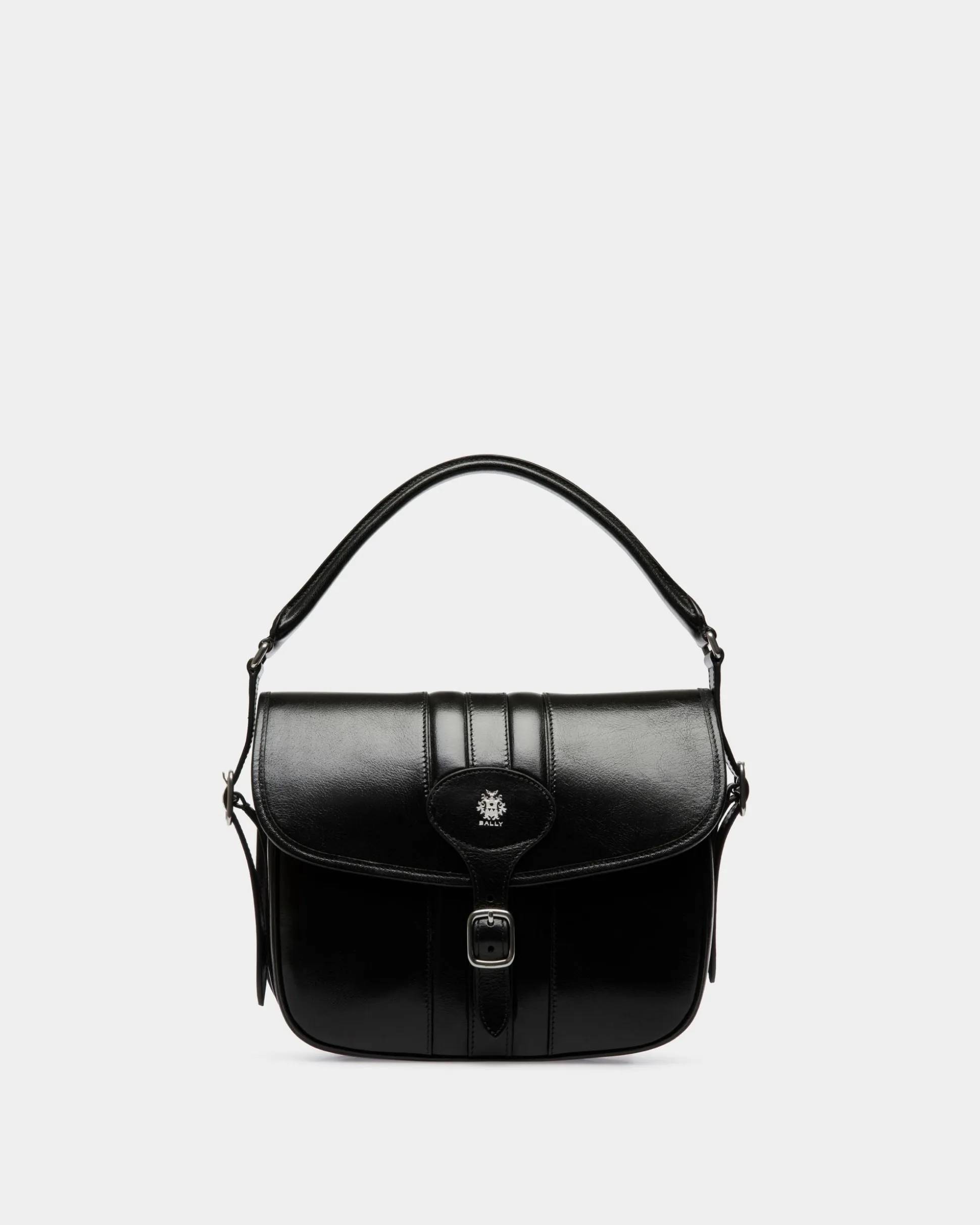 Beckett Crossbody Bag In Black Leather