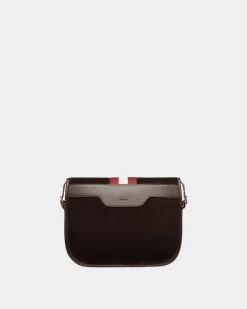 Beckett Crossbody Bag in Ebano Suede And Leather