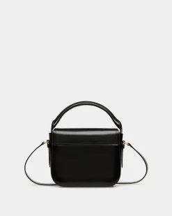 Beckett Minibag In Black Brushed Leather