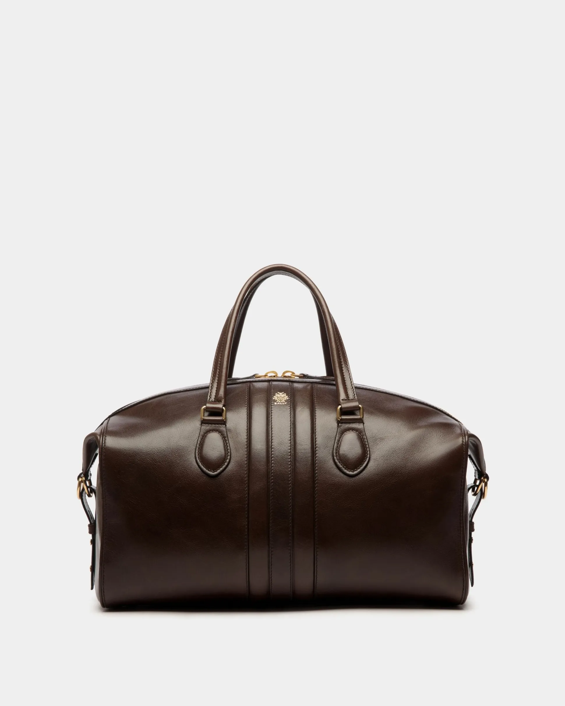 Beckett Weekender In Ebano Leather
