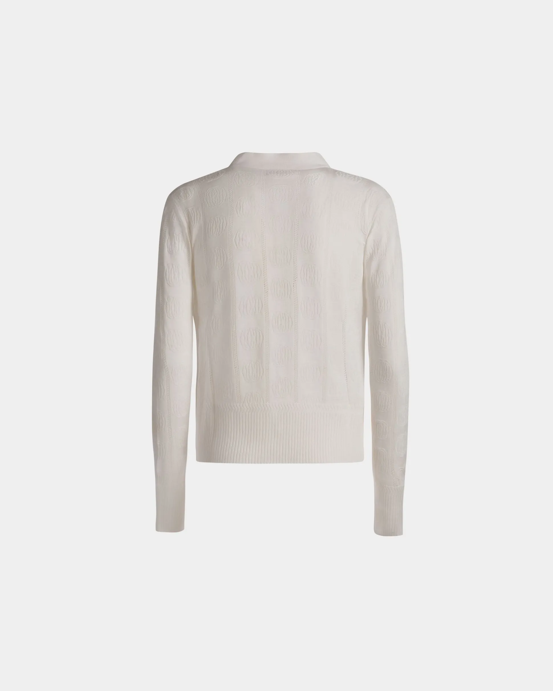Beige Cardigan in Beige Silk Blend