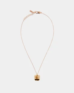 Belle Necklace in Gold Eco Brass