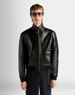 Blouson in Black Leather