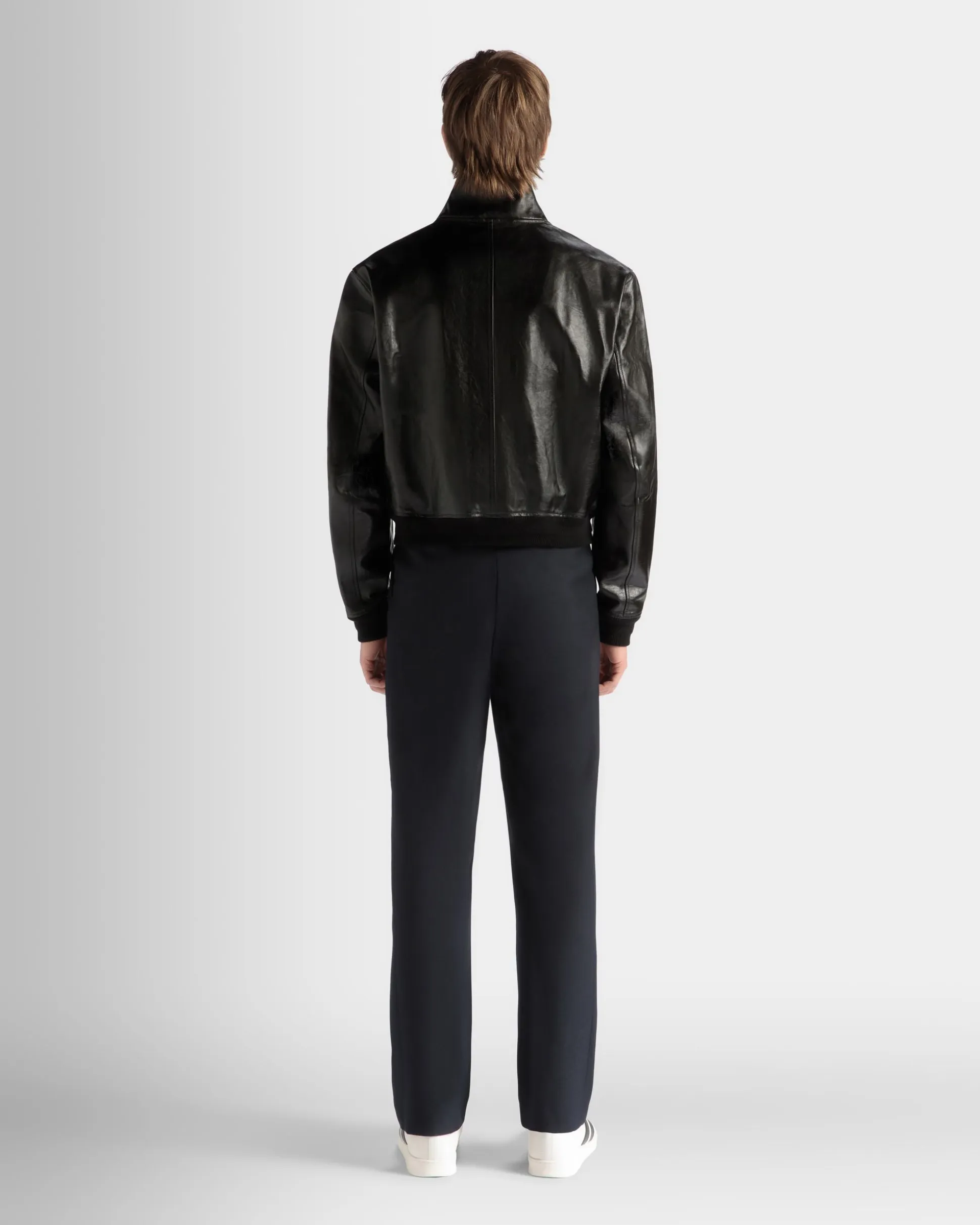Blouson in Black Leather