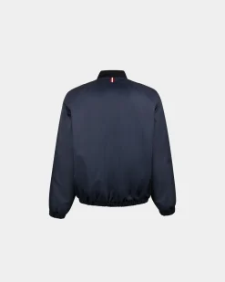 Bomber in Dark Blue Nylon