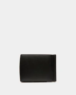 Busy Bally Bifold Wallet in Black Leather