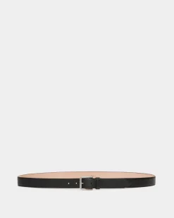 Carl 30mm Belt In Black Leather