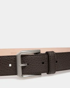 Carl 30mm Belt In Brown Leather