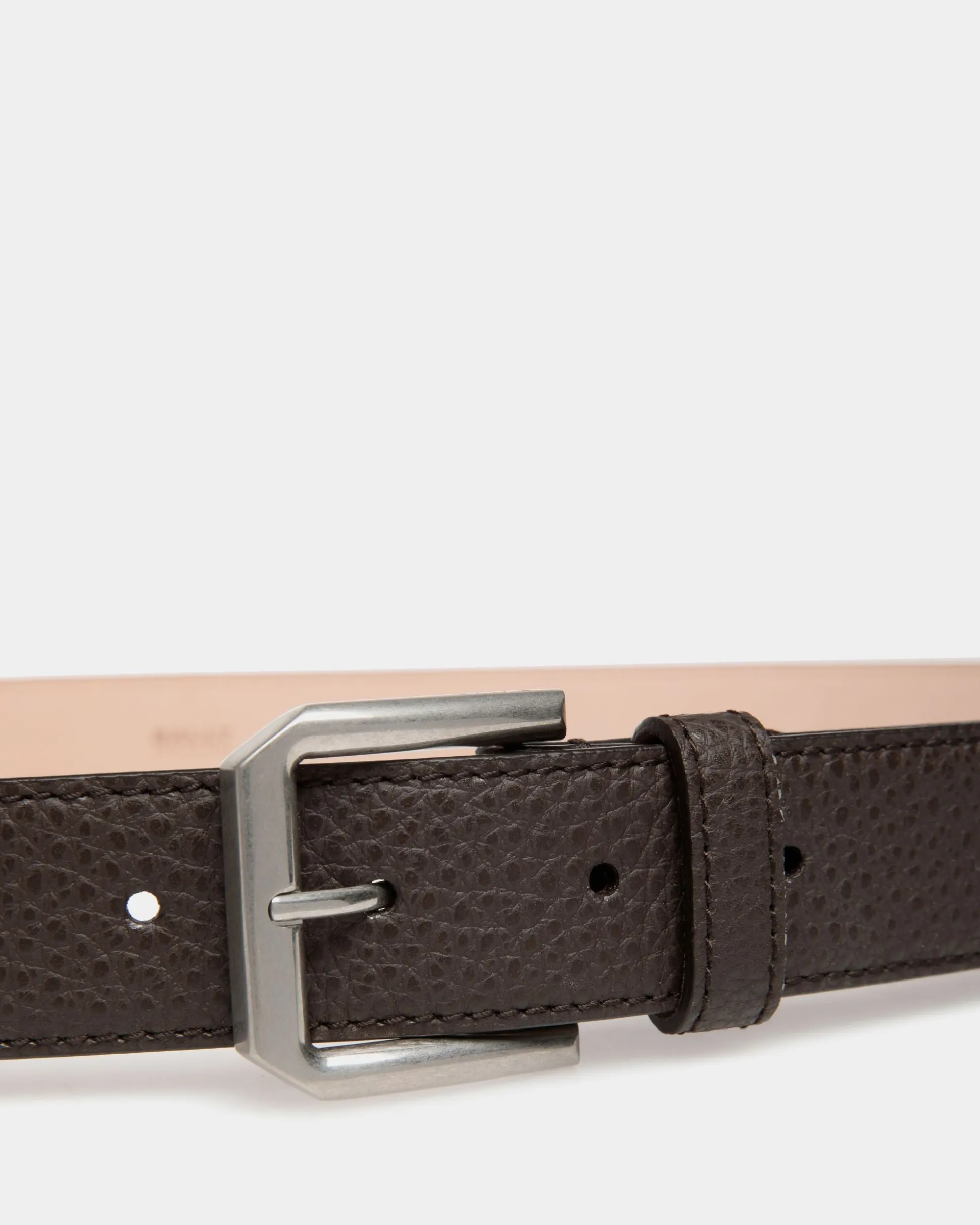 Carl 30mm Belt In Brown Leather