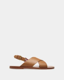 Chateau Sandal in Brown Leather