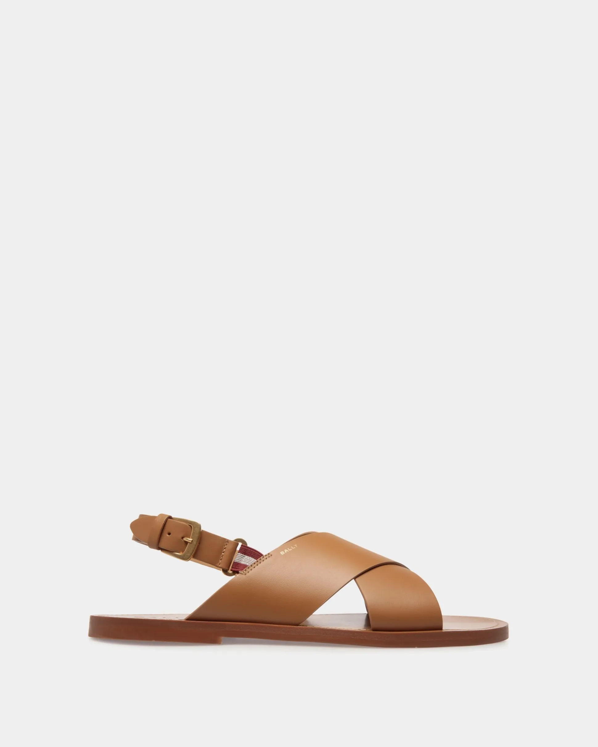 Chateau Sandal in Brown Leather