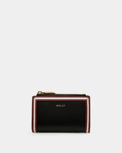 Code Wallet in Black Leather