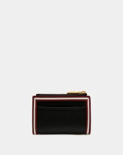 Code Wallet in Black Leather