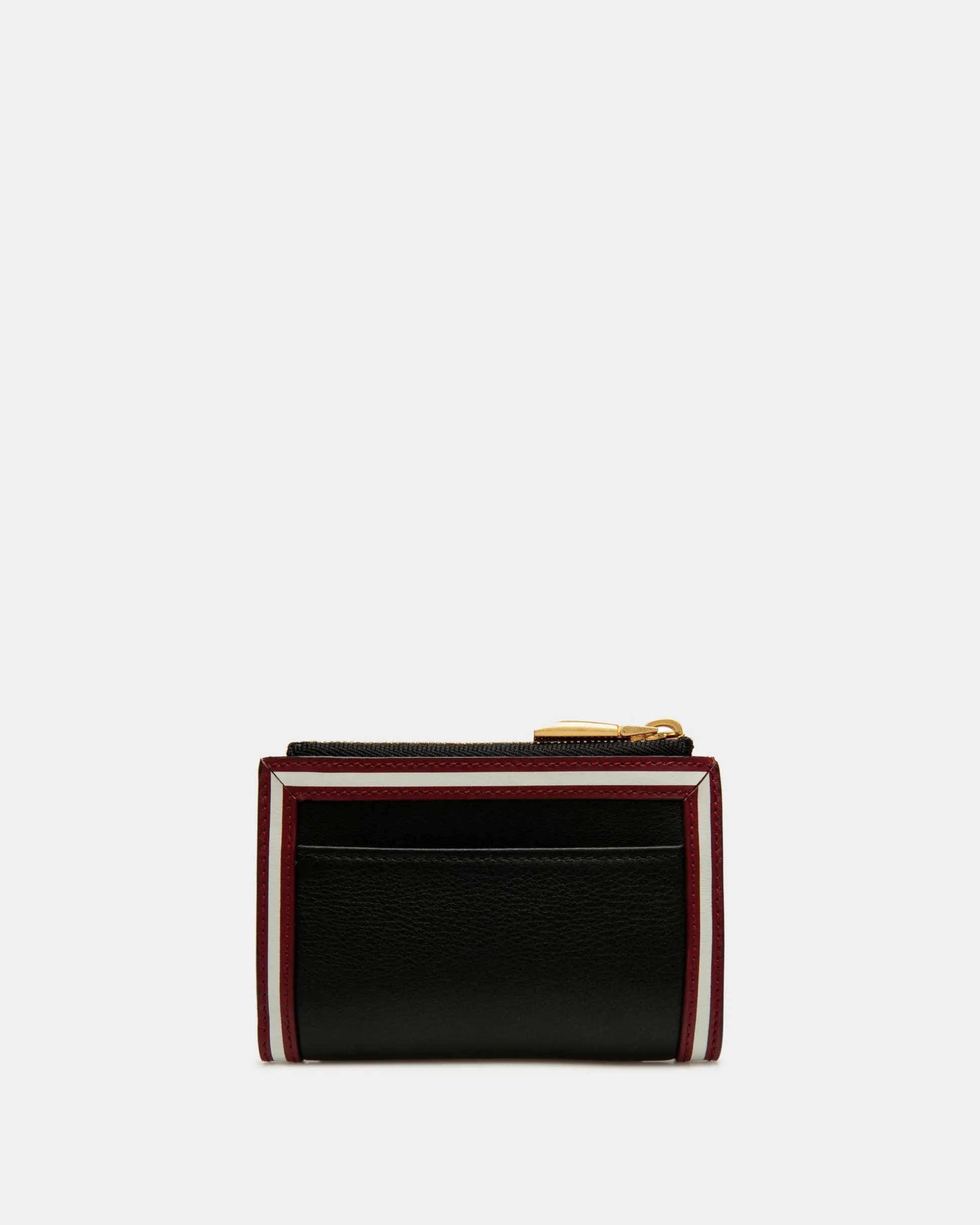 Code Wallet in Black Leather