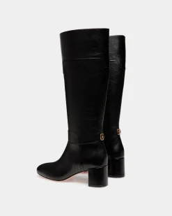 Daily Emblem Boot in Black Leather