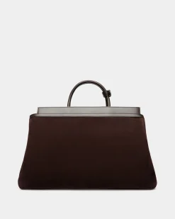 Deco Weekender in Ebano Suede And Leather