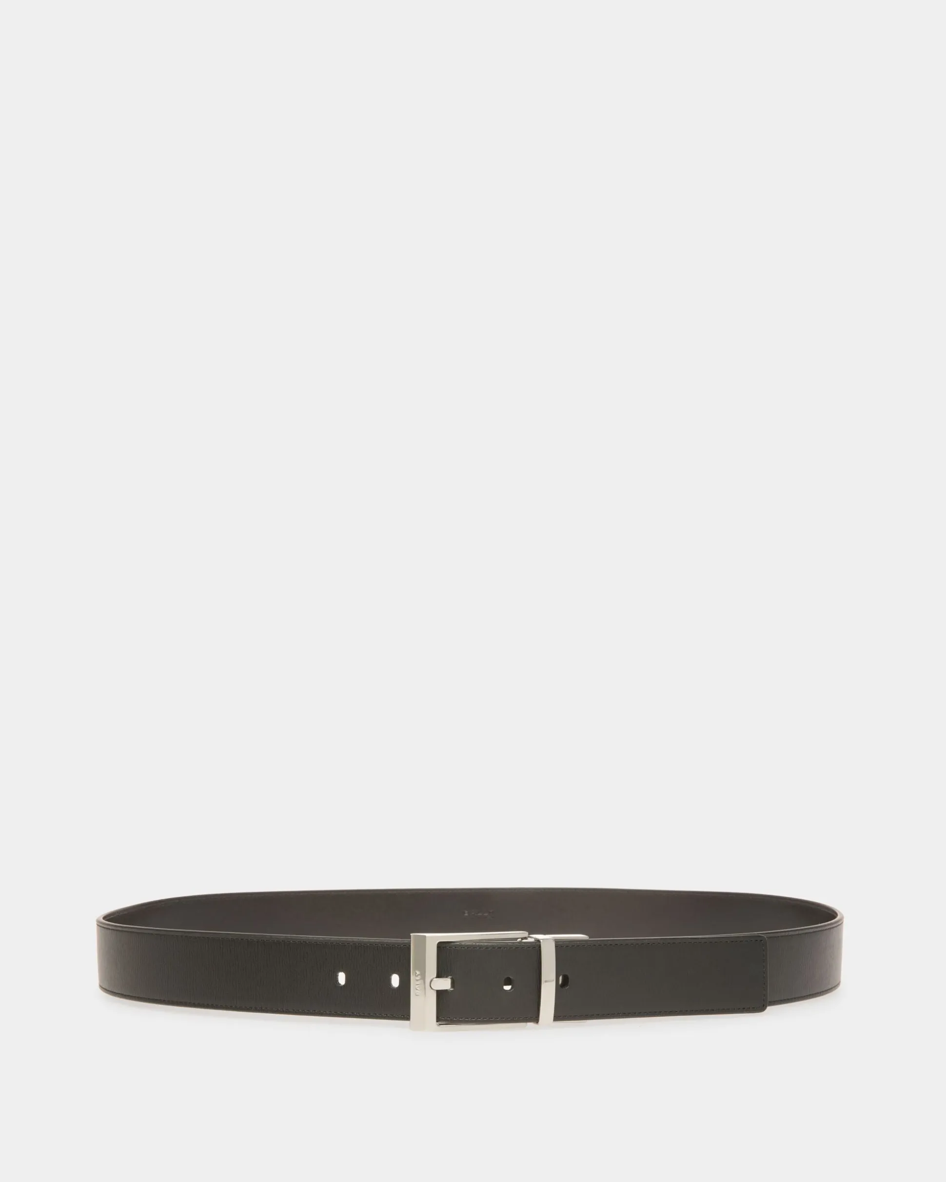 Dress Belt In Black Leather