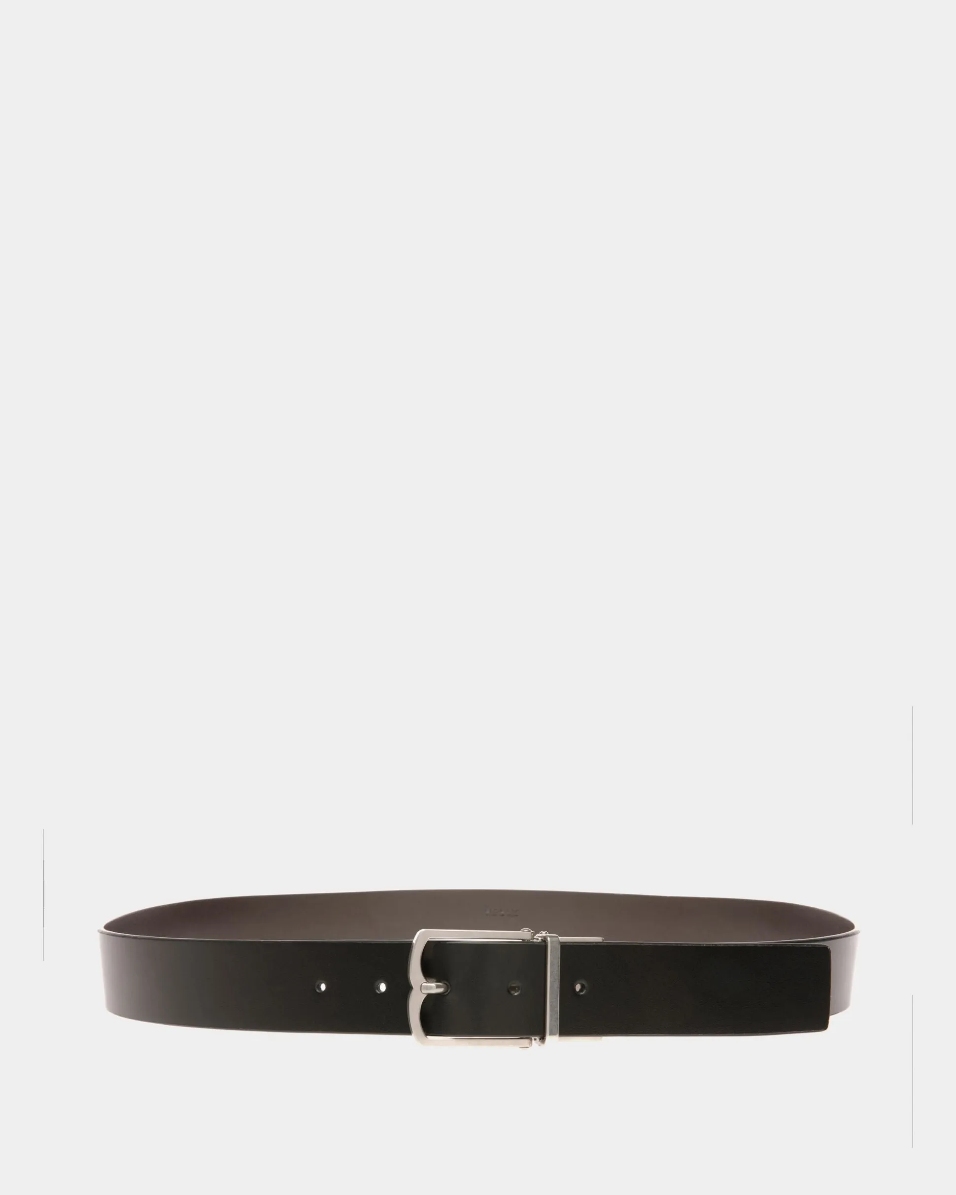 Dress Belt In Black Leather