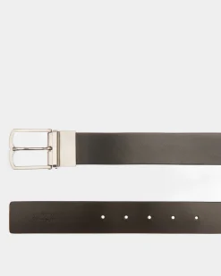 Dress Belt In Black Leather