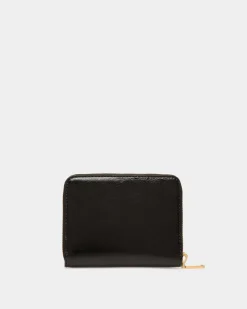 Easy Bally Bifold In Black Leather