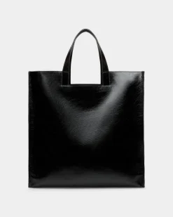 Easy Bally Tote in Black Leather