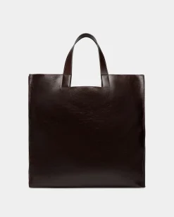 Easy Bally Tote in Ebano Leather
