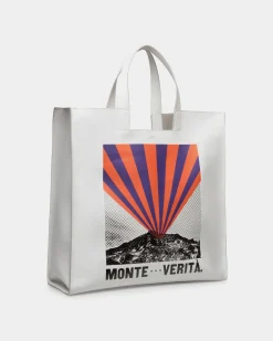 Easy Bally Tote in Monte Verità Print Leather