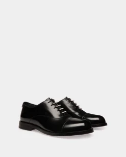 Egli Oxford In Black Leather