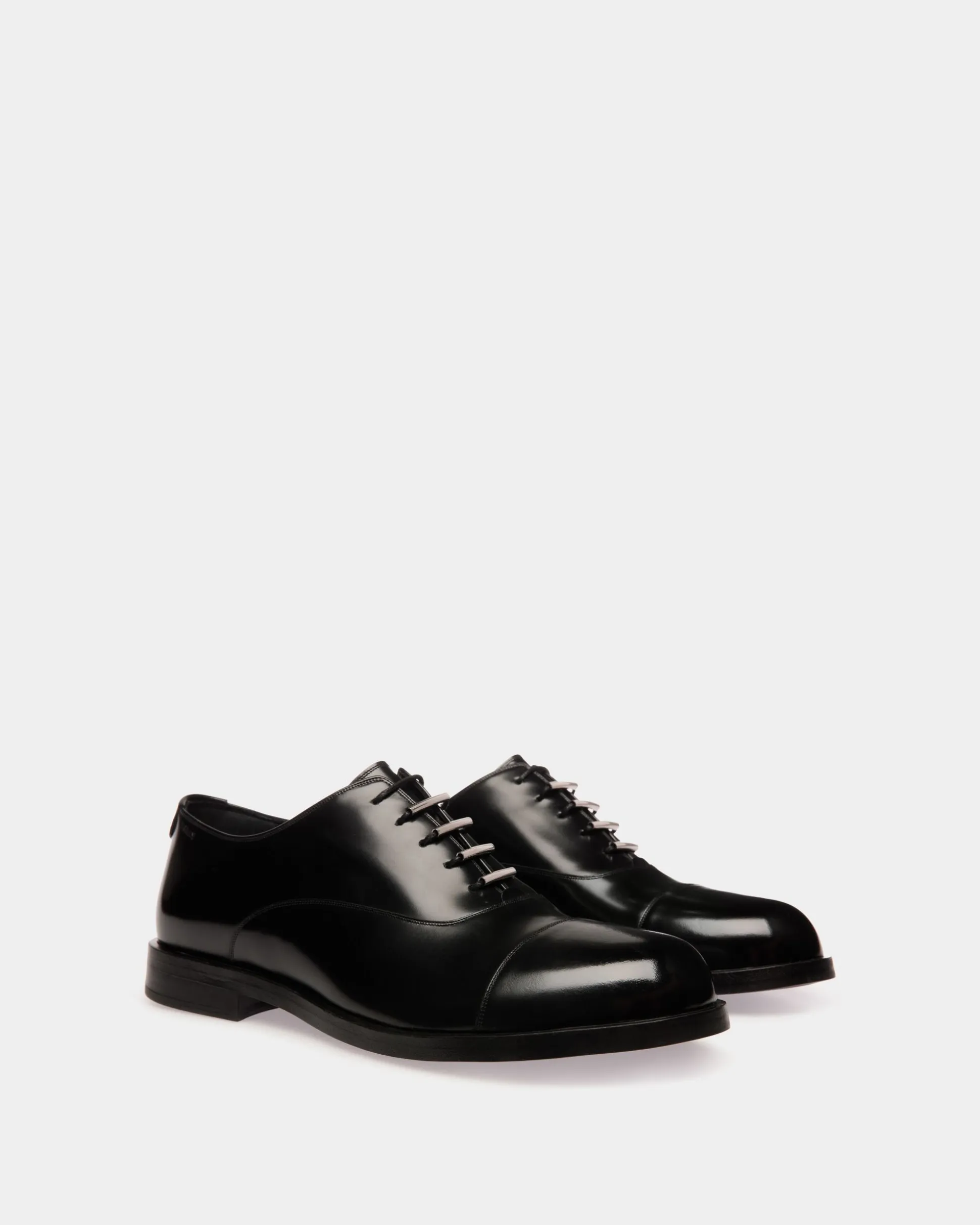 Egli Oxford In Black Leather