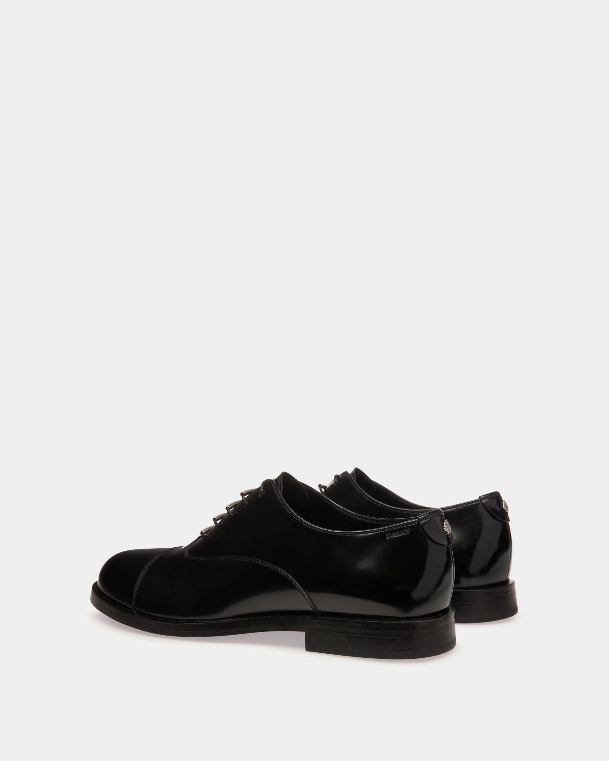 Egli Oxford In Black Leather