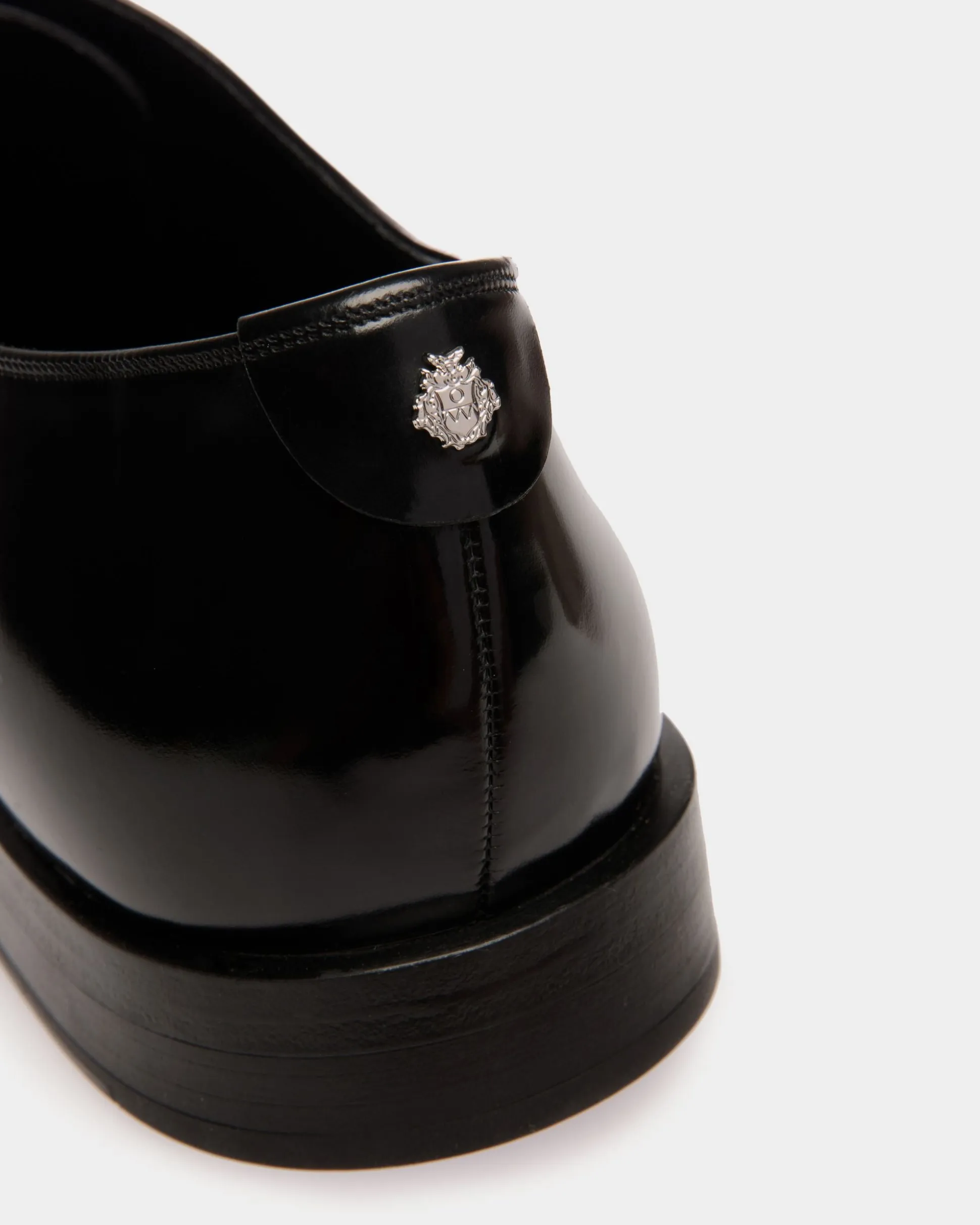 Egli Oxford In Black Leather