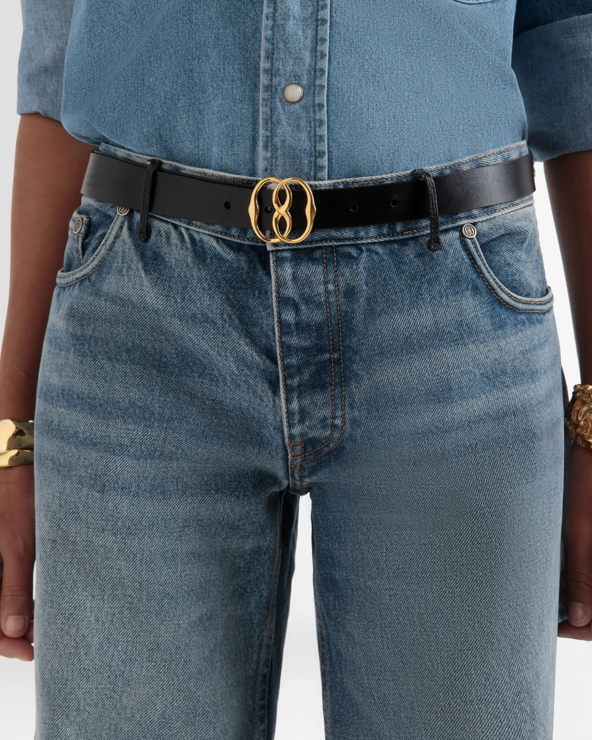 Emblem Leather 25mm Belt