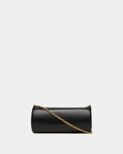 Emblem Minibag In Black Leather