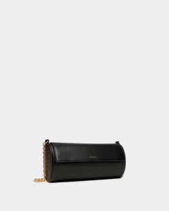 Emblem Minibag In Black Leather