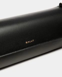 Emblem Minibag In Black Leather
