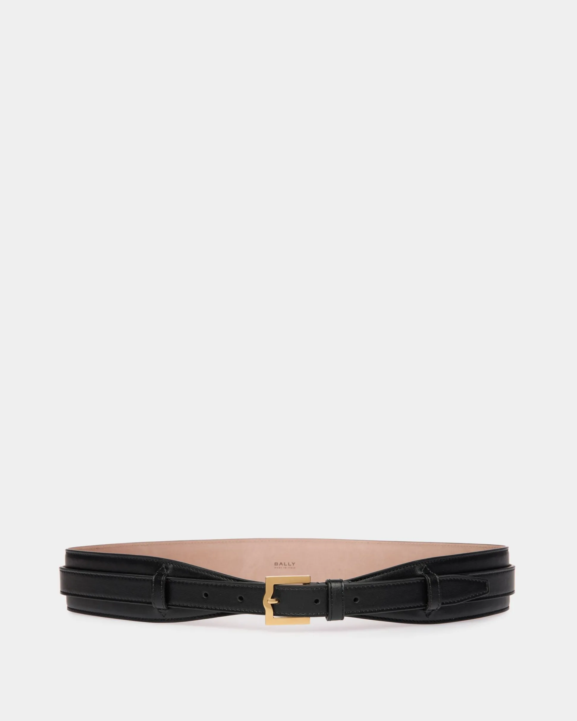 Emblem 45mm Belt In Black Leather