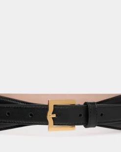 Emblem 45mm Belt In Black Leather