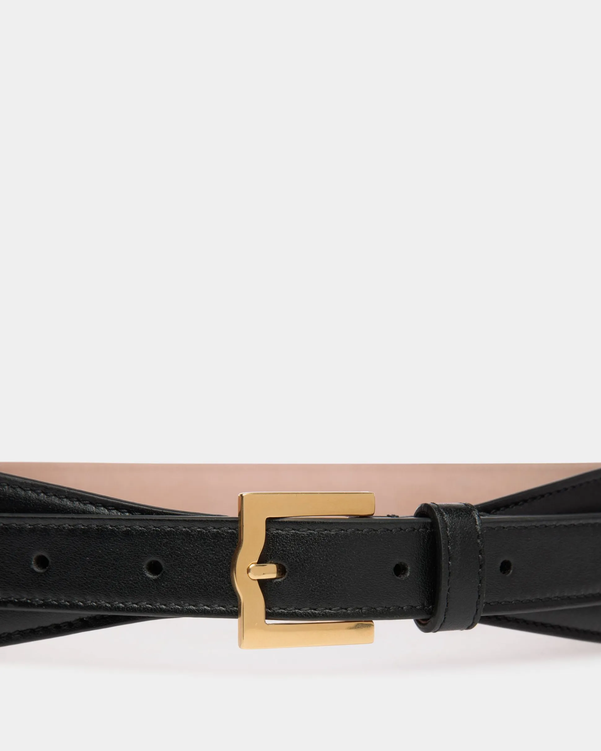 Emblem 45mm Belt In Black Leather